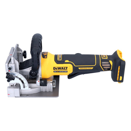 DeWalt DCW 682 H2T cordless flat dowel cutter 18 V 102 x 20 mm brushless + 2x Powerstack battery 5.0 Ah + charger + TSTAK