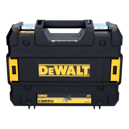 DeWalt DCW 682 H2T cordless flat dowel cutter 18 V 102 x 20 mm brushless + 2x Powerstack battery 5.0 Ah + charger + TSTAK