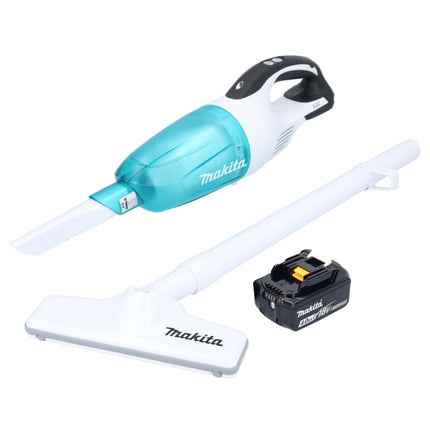 Makita DCL 181 FM1WX Cordless hoover 18 V 53 mbar 0.65 L + 1x rechargeable battery 4.0 Ah - without charger