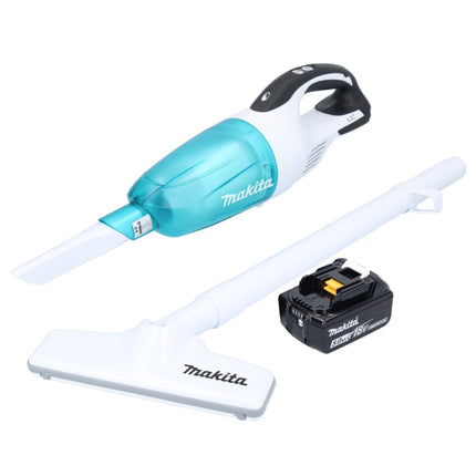 Makita DCL 181 FT1WX Aspirador sin cable 18 V 53 mbar 0,65 L + 1x batería recargable 5,0 Ah - sin cargador