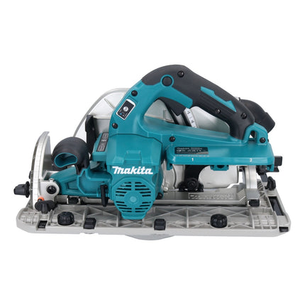 Sierra circular a batería Makita DHS 900 M2U 36 V (2x 18 V) 235 mm sin escobillas + 2x batería 4,0 Ah + adaptador Bluetooth - sin cargador