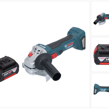 Bosch GWS 18V-7 Amoladora angular profesional sin cable 18 V 125 mm sin escobillas + 1x acumulador 5,0 Ah - sin cargador