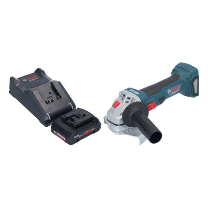 Bosch GWS 18V-7 Amoladora angular profesional sin cable 18 V 125 mm sin escobillas + 1x batería ProCORE 4,0 Ah + cargador