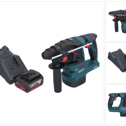 Akumulatorowa wiertarko-wkrętarka Bosch GBH 18V-22 Professional 18 V 1,9 J SDS Plus Brushless + 1x akumulator 4,0 Ah + ładowarka