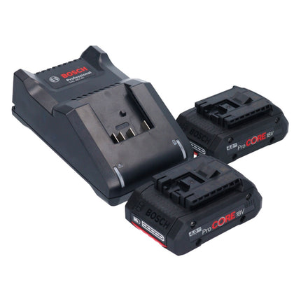 Akumulatorowa młotowiertarka Bosch GBH 18V-22 Professional 18 V 1,9 J SDS Plus Brushless + 2x akumulator ProCORE 4,0 Ah + ładowarka