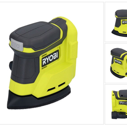 Ponceuse Delta à batterie RYOBI RPS18-0 18 V 100 x 140 mm Diamètre du cercle oscillant 1,8 mm (5133005394) Solo - sans batterie, sans chargeur