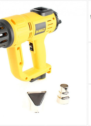 DeWalt D 26414-QS Pistolet na gorące powietrze 2000 W 50 - 600 °C