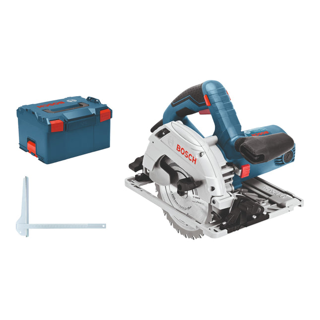 Bosch GKS 55+ GCE Professional portable circular saw 1350 W 165 mm + L-Boxx ( 0601682101 )