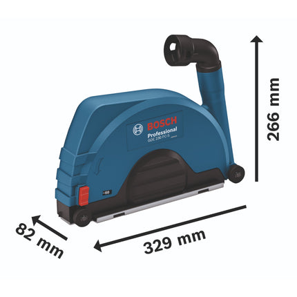 Bosch GDE 230 FC S Professional Absaughaube fuer 230 mm Winkelschleifer 1600A003DL  3 - toolbrothers