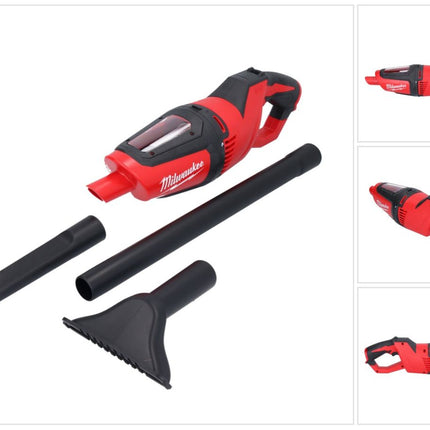 Odkurzacz akumulatorowy Milwaukee M12 HV-0 12 V Solo ( 4933448390 ) - bez akumulatora, bez ładowarki
