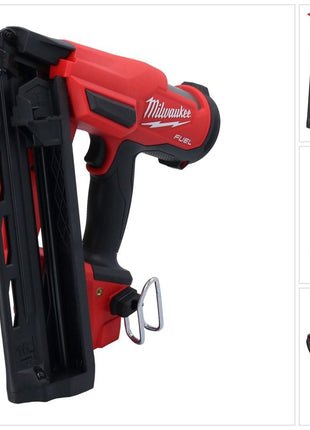 Milwaukee M18 FN16GA-0 Chiodatrice a batteria 18 V 32 - 64 mm Brushless Solo - senza batteria, senza caricabatterie