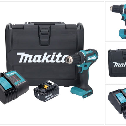 Makita DDF 485 SFK Akku Bohrschrauber 18 V 50 Nm Brushless + 1x Akku 3,0 Ah + Ladegerät + Koffer