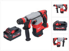 Milwaukee M18 HD18HX-551 Akku Kombihammer 18 V 2,4 J + 1x Akku 5,5 Ah - ohne Ladegerät