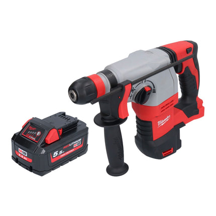 Milwaukee M18 HD18HX-551 Akku Kombihammer 18 V 2,4 J + 1x Akku 5,5 Ah - ohne Ladegerät