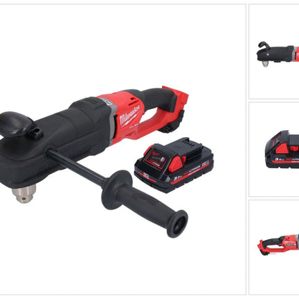 Milwaukee M18 FRAD2-301 cordless angle drill 18 V 122 Nm brushless + 1x rechargeable battery 3.0 Ah - without charger