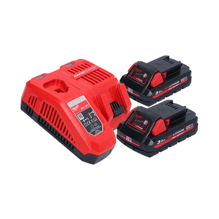 Milwaukee M18 FRAD2-302 Cordless angle drill 18 V 122 Nm brushless + 2x rechargeable battery 3.0 Ah + charger
