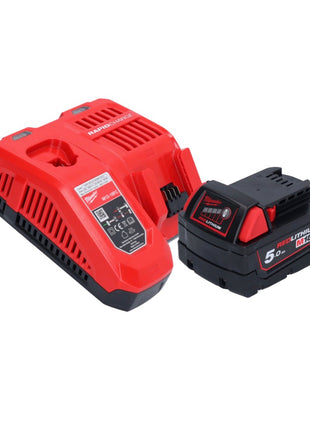 Trapano angolare a batteria Milwaukee M18 FRAD2-501 18 V 122 Nm brushless + 1x batteria ricaricabile 5,0 Ah + caricabatterie