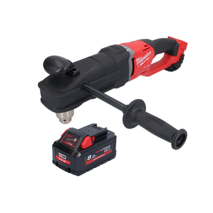 Milwaukee M18 FRAD2-801 Cordless angle drill 18 V 122 Nm brushless + 1x rechargeable battery 8.0 Ah - without charger