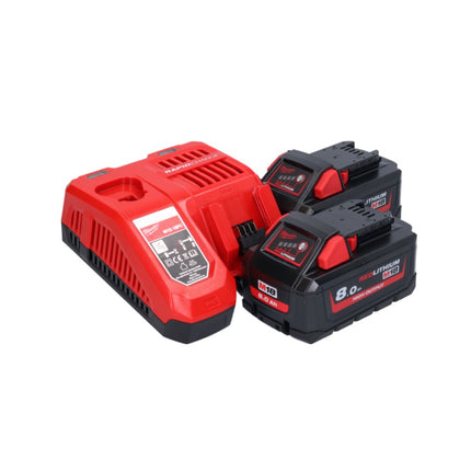 Milwaukee M18 FRAD2-802 Cordless angle drill 18 V 122 Nm brushless + 2x battery 8.0 Ah + charger