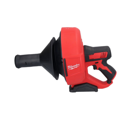 Limpiador de tuberías a batería Milwaukee M12 BDC6-601C 12 V + 1x batería 6,0 Ah + espiral + cubo - sin cargador
