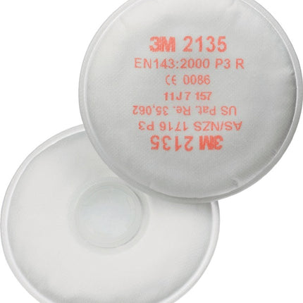 3M filtro de partículas redondo 2135 EN 143:2000 P3 ( 4000370684 )