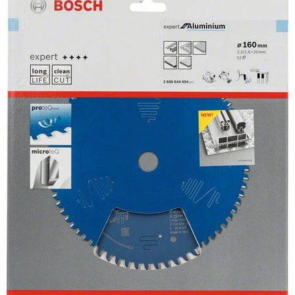 Piła tarczowa BOSCH Ø zewnętrzna 160 mm Liczba zębów 52 HLTCG ( 4000815469 )
