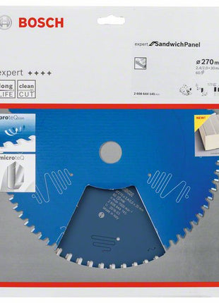 Lama circolare BOSCH Ø esterno 270 mm Numero di denti 60 MTCG ( 8000342237 )