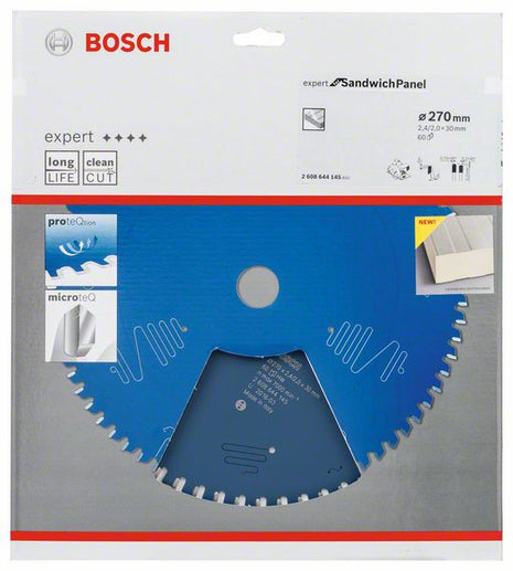 Lama circolare BOSCH Ø esterno 270 mm Numero di denti 60 MTCG ( 8000342237 )