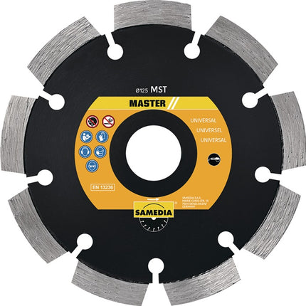 SAMEDIA Diamanttrennscheibe MST Ø 125 mm Bohrung 22,23 mm ( 4000844265 )