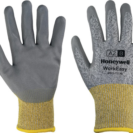 HONEYWELL guanti antitaglio Workeasy 13G GY PU A2/B taglia 9 grigio/giallo ( 4000391462 )