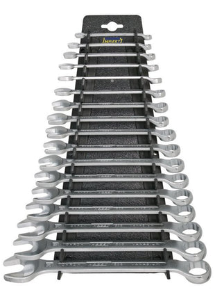 Set di chiavi combinate HAZET 603/17H 17 pezzi Larghezza delle chiavi tra i piani 6-24 mm ( 8000465139 )