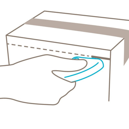 MARTOR Couteau de sécurité SECUPRO MERAK L. 128 mm l. 18 mm H. 50 mm ( 4000817798 )