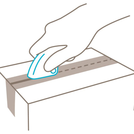 MARTOR Couteau de sécurité SECUPRO MERAK L. 128 mm l. 18 mm H. 50 mm ( 4000817798 )