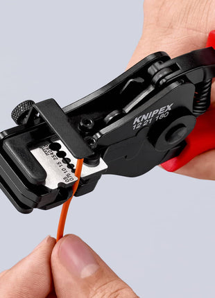 KNIPEX Wire strippers, length 180 mm ( 4000810493 )
