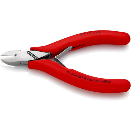 KNIPEX Electronics fresas diagonales longitud 115 mm forma 1 ( 4000810486 )