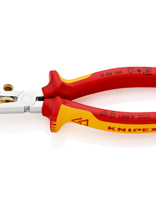 KNIPEX Wire stripper length 160 mm VDE ( 4000810415 )
