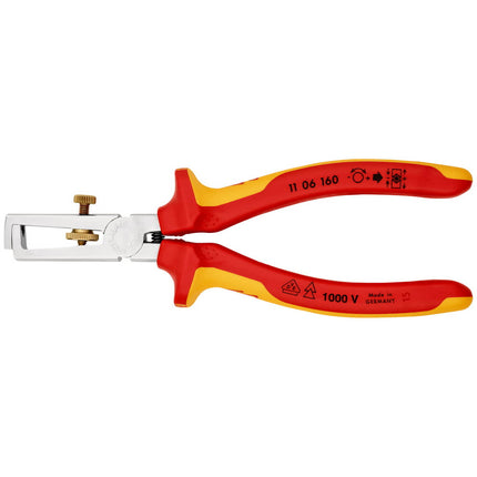 KNIPEX Ściągacz izolacji długość 160 mm VDE ( 4000810415 )