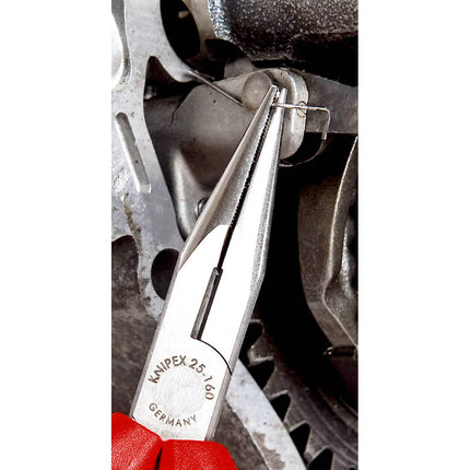 KNIPEX Szczypce okrągłe proste płaskie/okrągłe długość 160 mm ( 4000810318 )