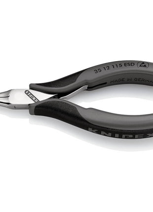 KNIPEX Pinza elettronica, lunghezza totale 115 mm ESD ( 4000810839 )
