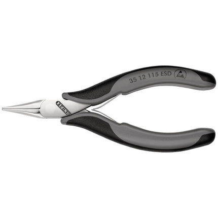 KNIPEX Alicates de sujeción electrónicos, longitud total 115 mm ESD ( 4000810839 )
