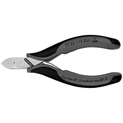 KNIPEX Electronics fresas diagonales longitud 115 mm forma 2 ( 4000810747 )