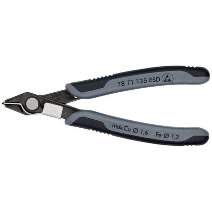 KNIPEX Electronics diagonal cutters Super-Knips(R) length 125 mm shape 7 ( 4000810523 )