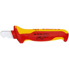 Coltello spelucchino KNIPEX lunghezza 155 mm lunghezza lama 28 mm ( 4000794989 )