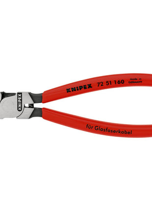 KNIPEX Diagonal cutters for fibre optic cables Overall length 160 mm ( 4000810178 )