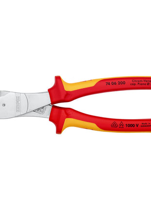 KNIPEX Coupeuse latér. diag. à forte démultipl.  longueur 200 mm ( 4000810167 )