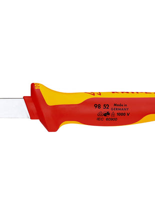 Coltello per cavi KNIPEX lunghezza 190 mm lunghezza lama 50 mm ( 4000817819 )