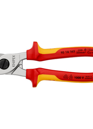 KNIPEX cable shears length 165 mm ( 4000810906 )
