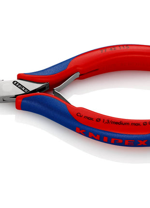 KNIPEX Electronics Taglierine diagonali lunghezza 115 mm forma 4 ( 4000810742 )