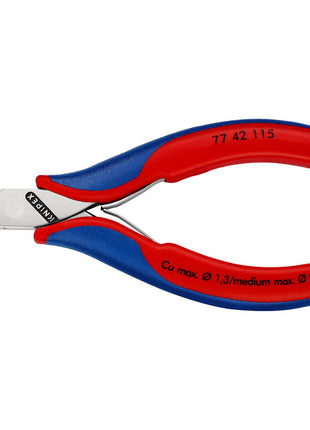 KNIPEX Electronics Taglierine diagonali lunghezza 115 mm forma 4 ( 4000810742 )