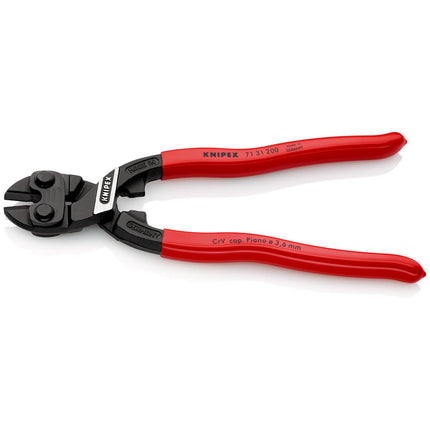 KNIPEX compact bolt cutters CoBolt(R) length 200 mm plastic coating ( 4000810162 )